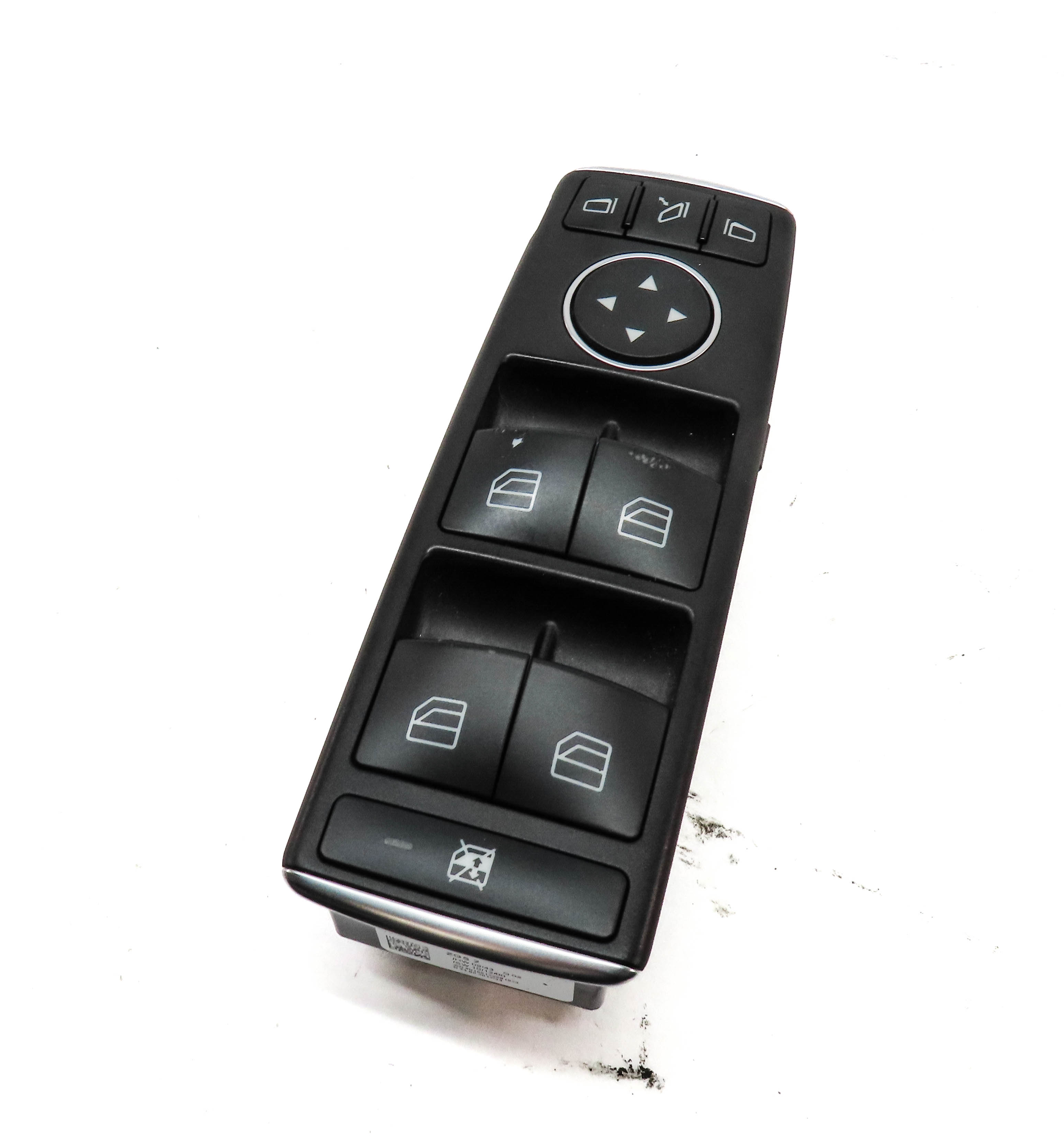 13-20 MERCEDES B GL GL GLA GLE GLS ML (W166 X166) DRIVER P-FOLD WINDOW SWITCH — exact item pictured